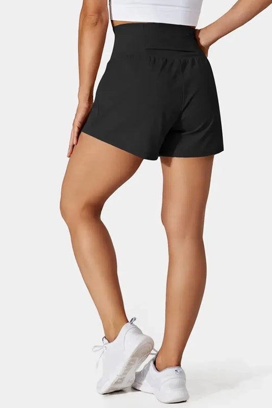 Classic Black Pocketed Swim Shorts - Sculptify™