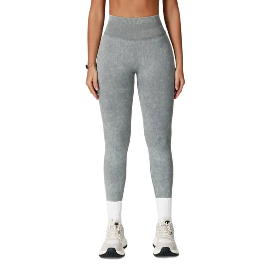 StoneWash Sculpt Yoga Leggings - Sculptify™