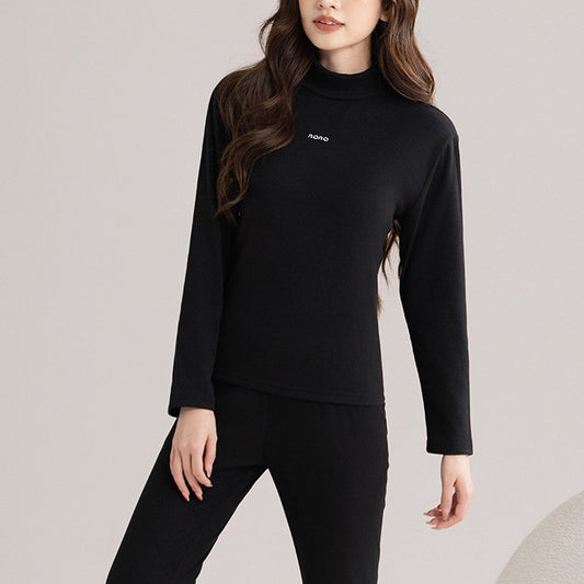 Womens Thermal Fleece Top And Pants Set - Sculptify™