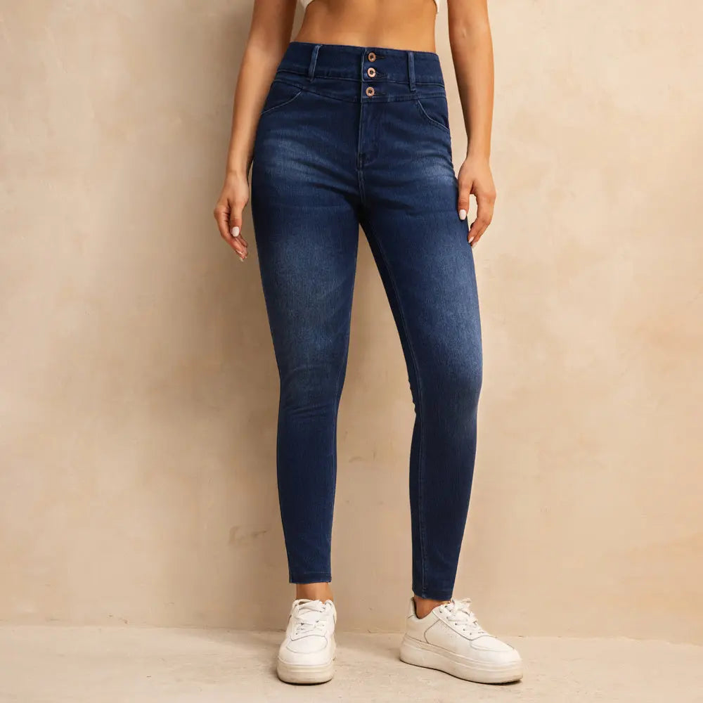 Melody Lifted Look High-Waist Jeans - Sculptify™