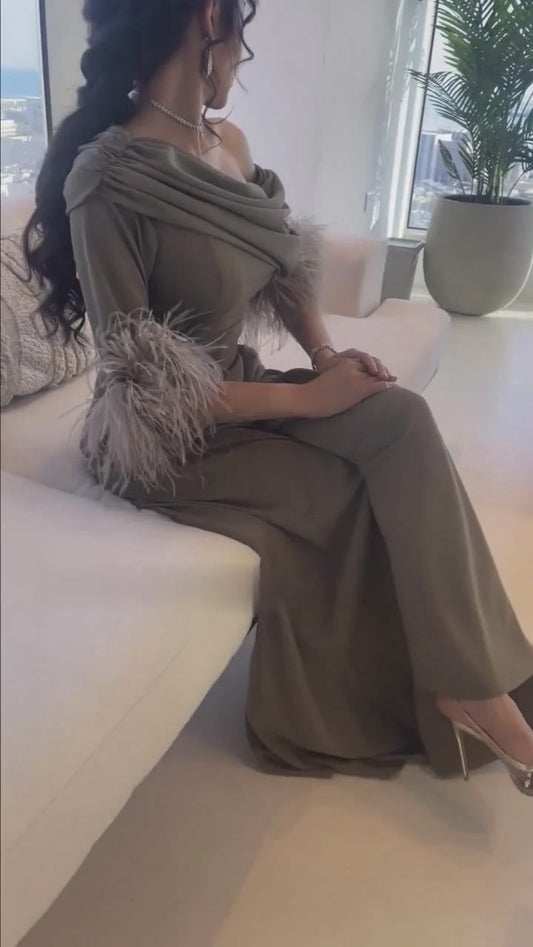 Sexy Fashion Feather Stitching Jumpsuit - Sculptify™