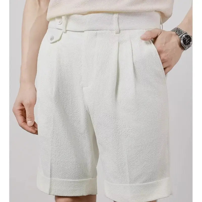 Stylish Women’s Fifth Suit Loose Shorts - Sculptify™