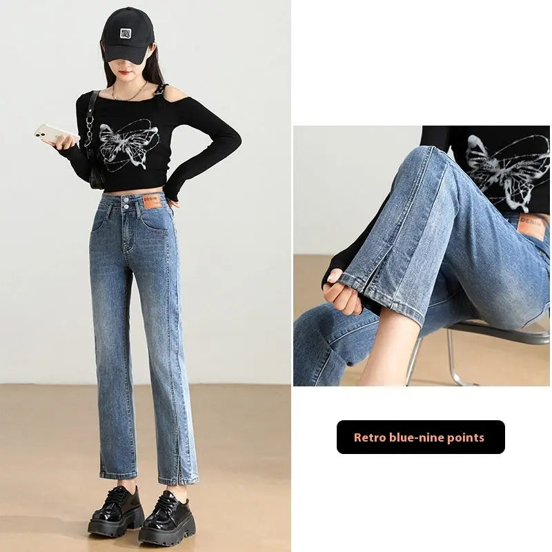 Fashion Line Slim Tapered Jeans - Sculptify™