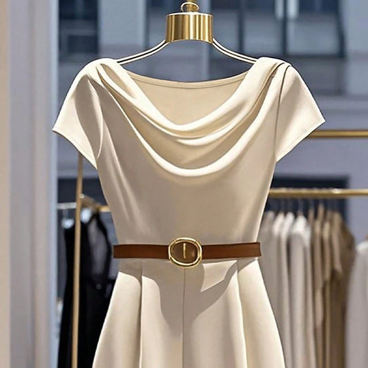 European And American Elegant Style Satin Jumpsuit - Sculptify™