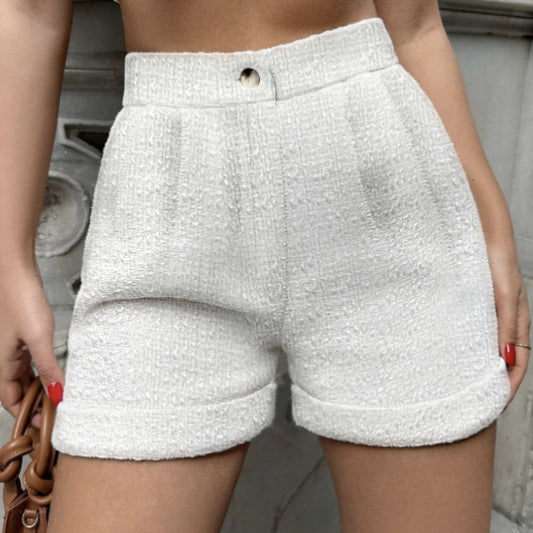 Stylish Ladies’ Linen Fragrance Shorts - Sculptify™