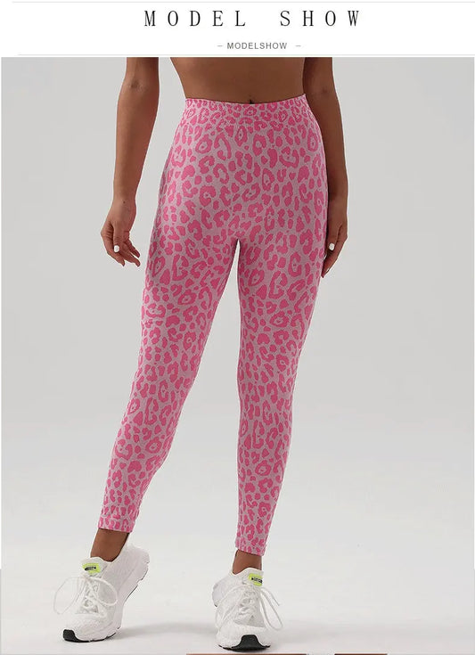 WildFit Leopard Yoga Leggings - Sculptify™