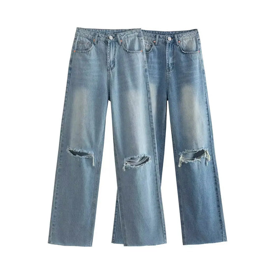 AllSeason Airy Cut Jeans - Sculptify™