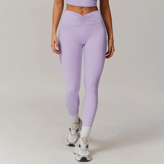 Sculpt Fit Nude Effect Flared Leggings - Sculptify™
