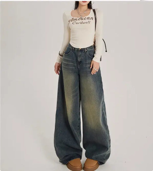 Elevate High Waist Wide Jeans - Sculptify™