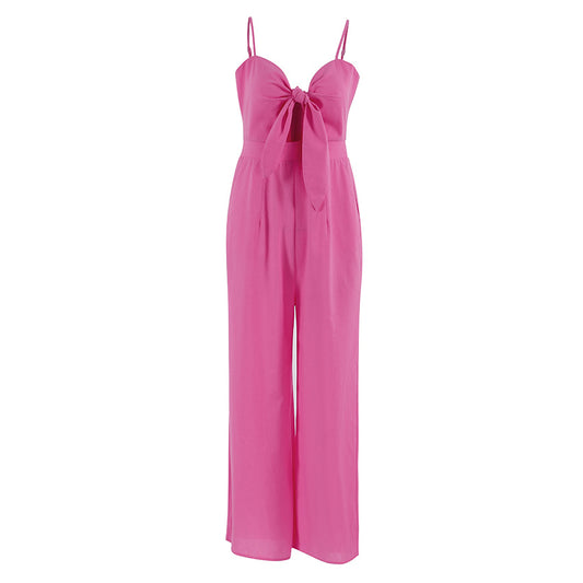 Sling Wide-leg Jumpsuit Women's Fashion Casual Loose Bodysuit - Sculptify™