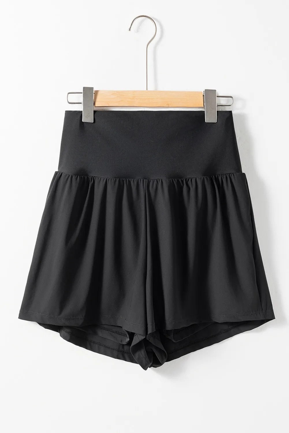 Classic Black Pocketed Swim Shorts