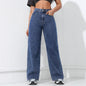 LaidBack Straight Wide Jeans