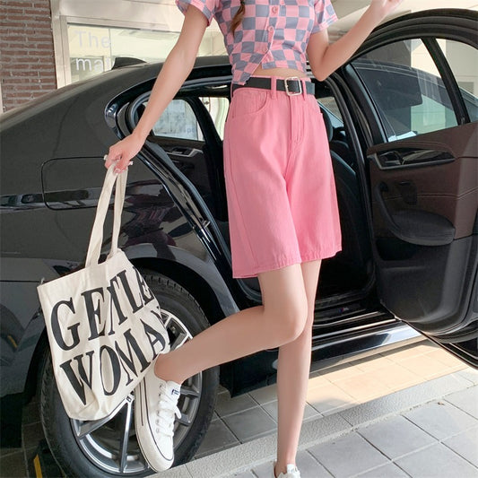 Stylish Korean Style High-Waist Shorts