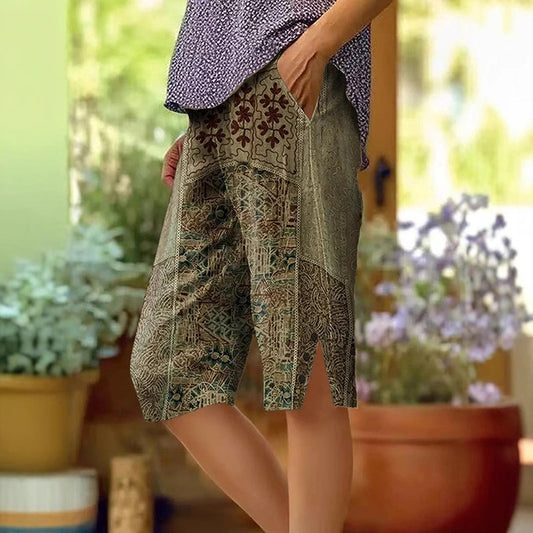 Trendy Personalized Floral Shorts
