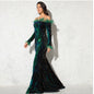 Off-the-shoulder Fishtail Party Formal Dress - Sculptify™
