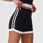 Trendy High-Waist Skinny Workout Shorts