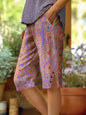 Trendy Personalized Floral Shorts