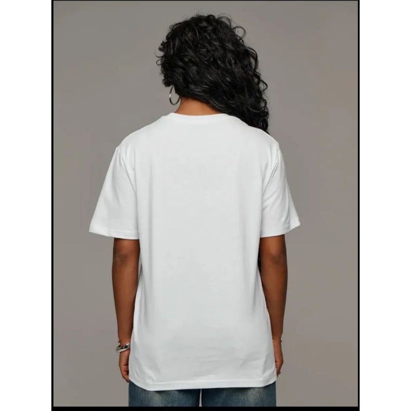 Simple Cotton Short-sleeve T-shirt Top  Short sleeve t-shirts Sculptify™