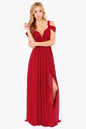 Long Floor Length Elegant Greek Style Pleated Dress - Sculptify™
