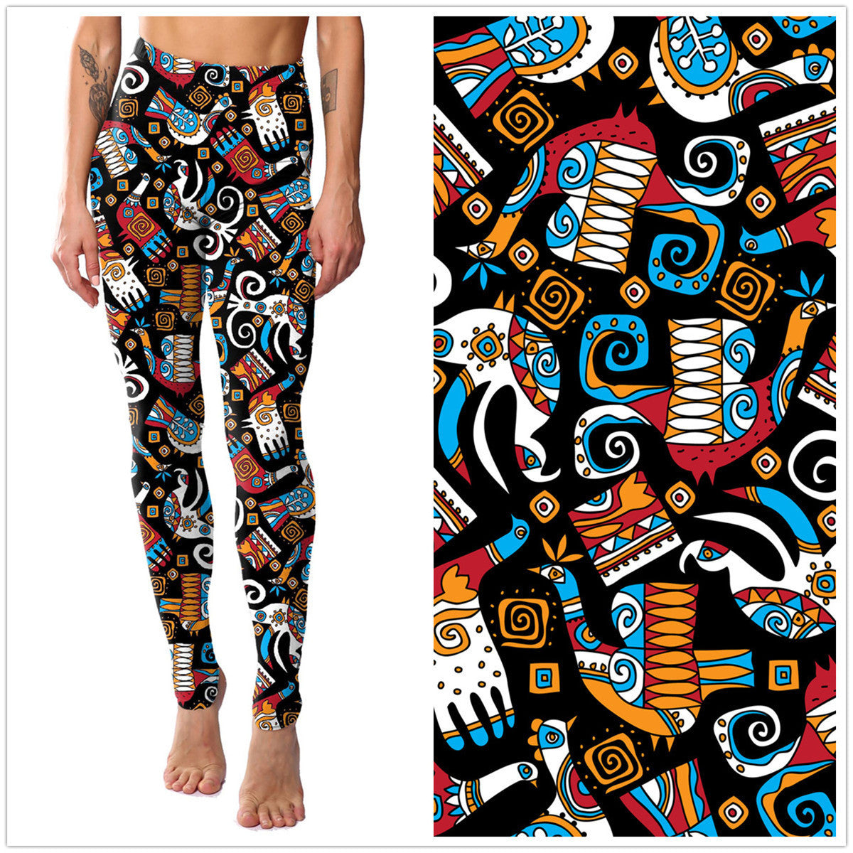 Purrfect You Printed Leggings