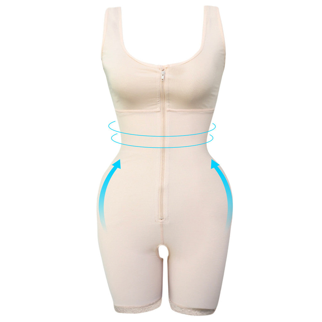 Women's Zipper Slimming Bodysuit Shapewear  Shapewear Sculptify™