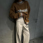 Knitted Sweater Sweater Round Neck Pullover For Women - Sculptify™