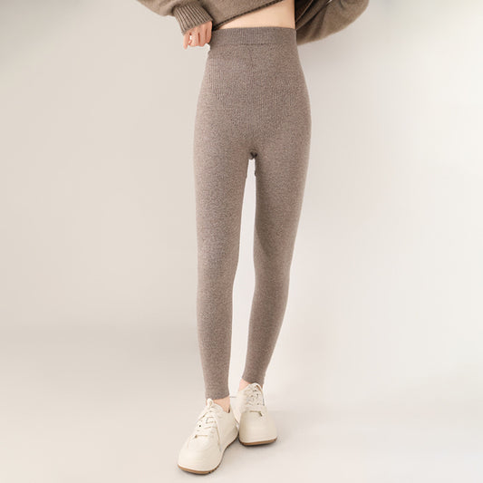 HeatHug High Waist Knit Leggings