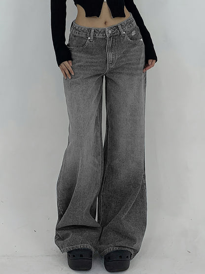 American Chic Oversized Flare Jeans
