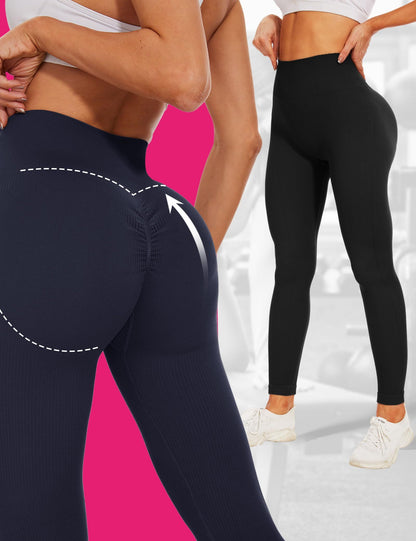 Seamless High-Rise Cropped Leggings