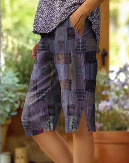 Trendy Personalized Floral Shorts