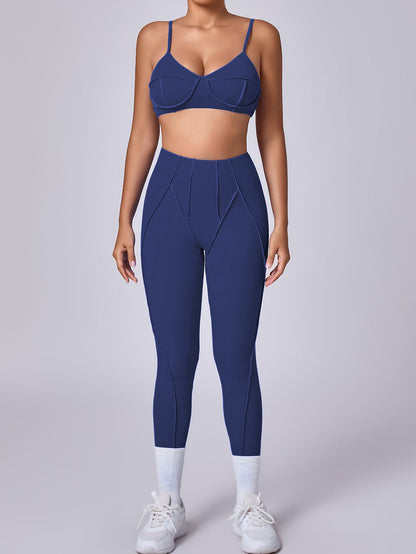 Outer Curve Seam Yoga Leggings