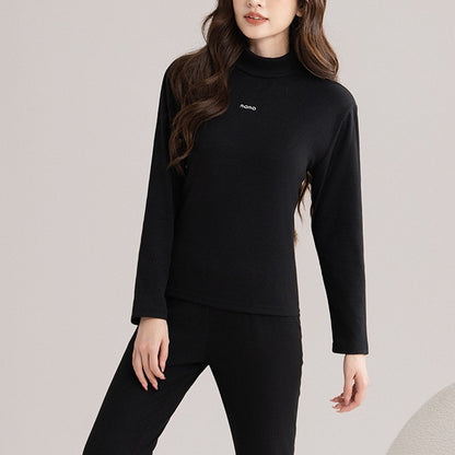 Womens Thermal Fleece Top And Pants Set - Sculptify™