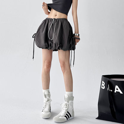Classic Slim-Fit Elastic Waist Skirt
