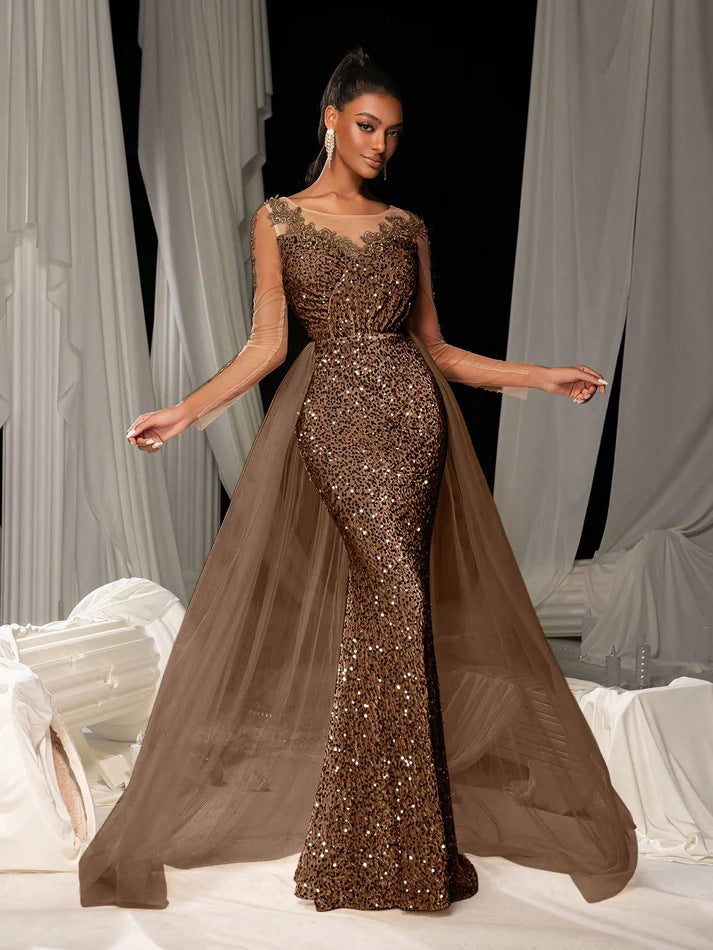 Women's Dance Lace Party Evening Dress - Sculptify™