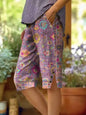 Trendy Personalized Floral Shorts