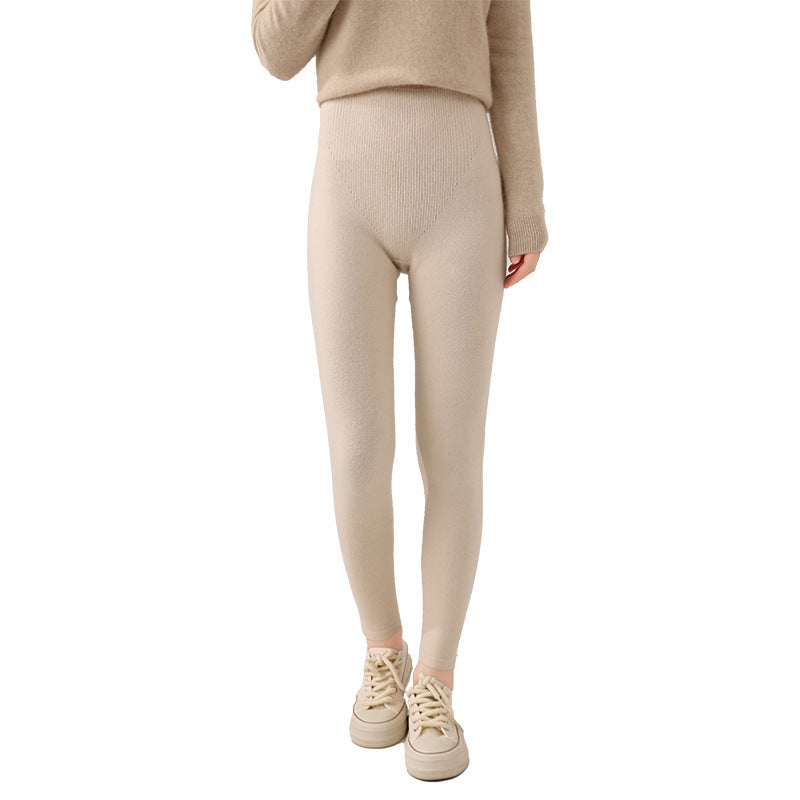 HeatHug High Waist Knit Leggings