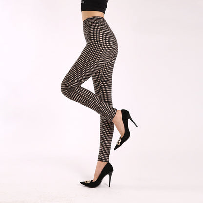 Autumn Bloom High-Waist Leggings
