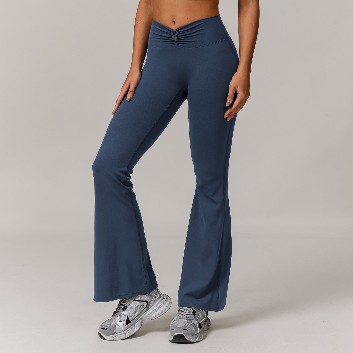 Sculpt Fit Nude Effect Flared Leggings