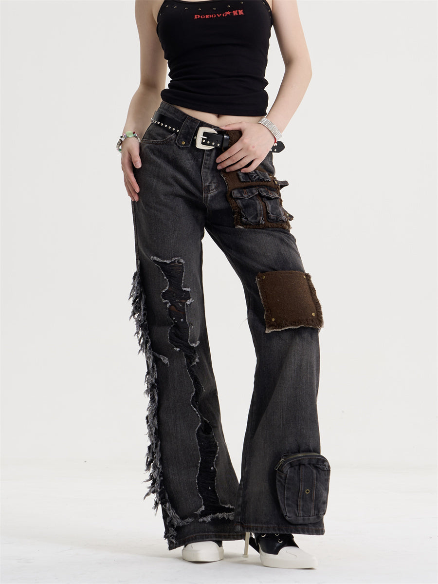 Americana Stitch & Tassel Jeans