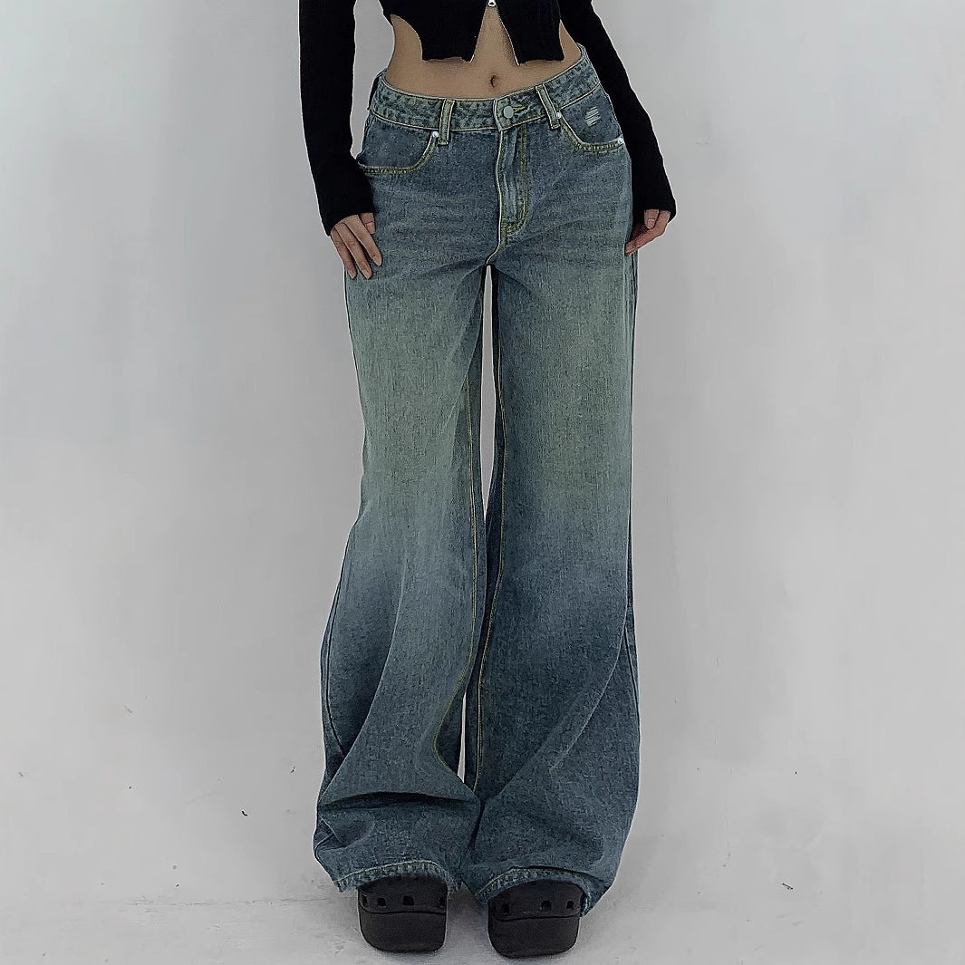 American Chic Oversized Flare Jeans