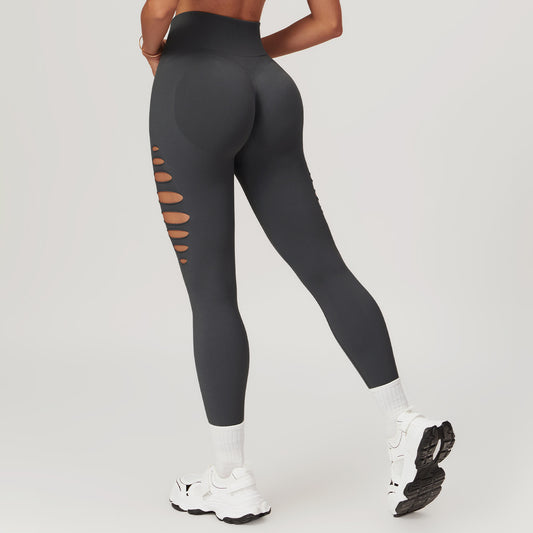 EuroChic Peach Hip Leggings
