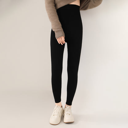 HeatHug High Waist Knit Leggings