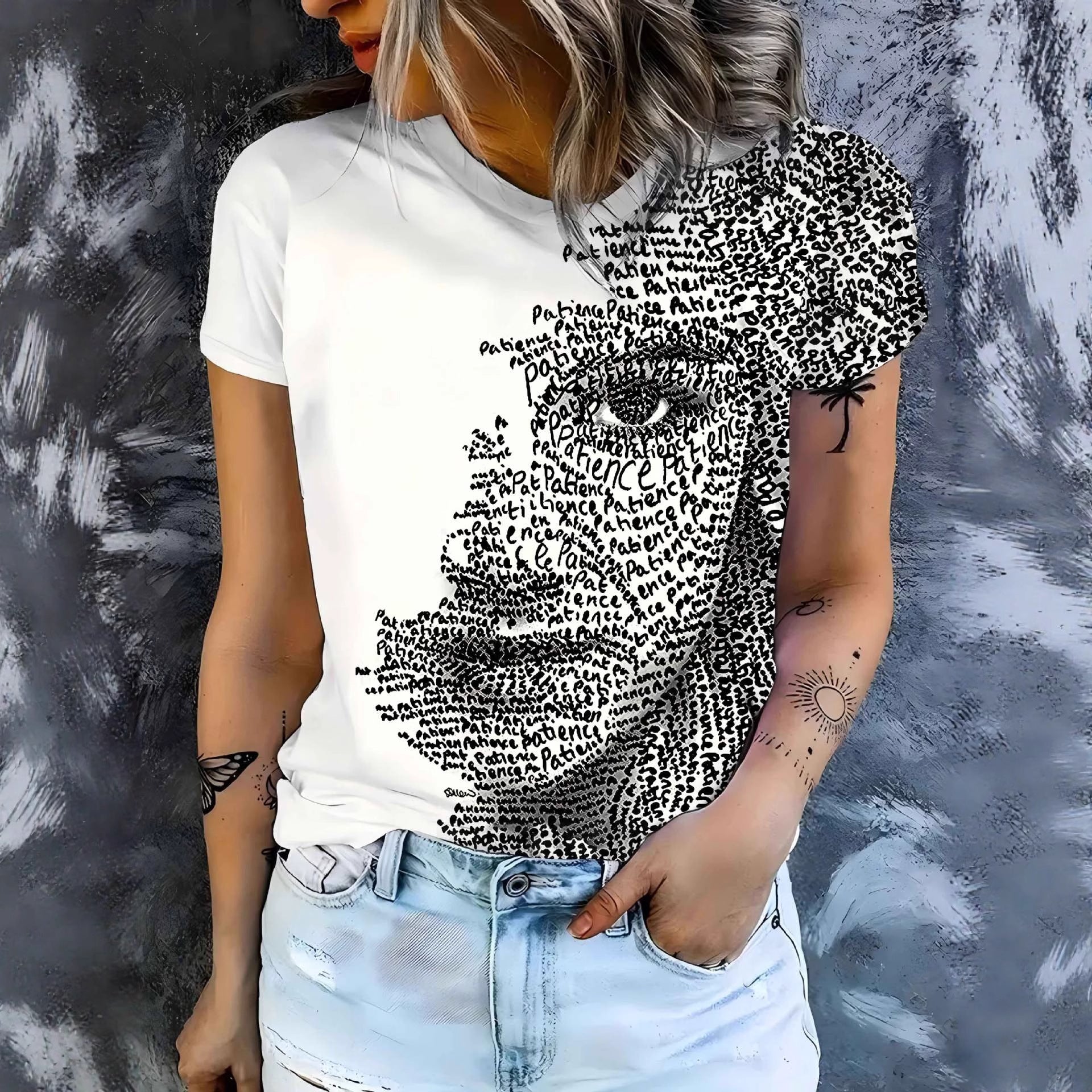 Womens Crew-neck Short-sleeve T-shirt Top  Short sleeve t-shirts Sculptify™