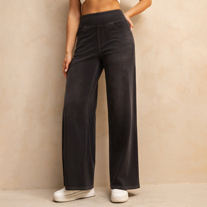 Women’s Stretchy Knit Flare Jeans