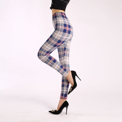 Autumn Bloom High-Waist Leggings