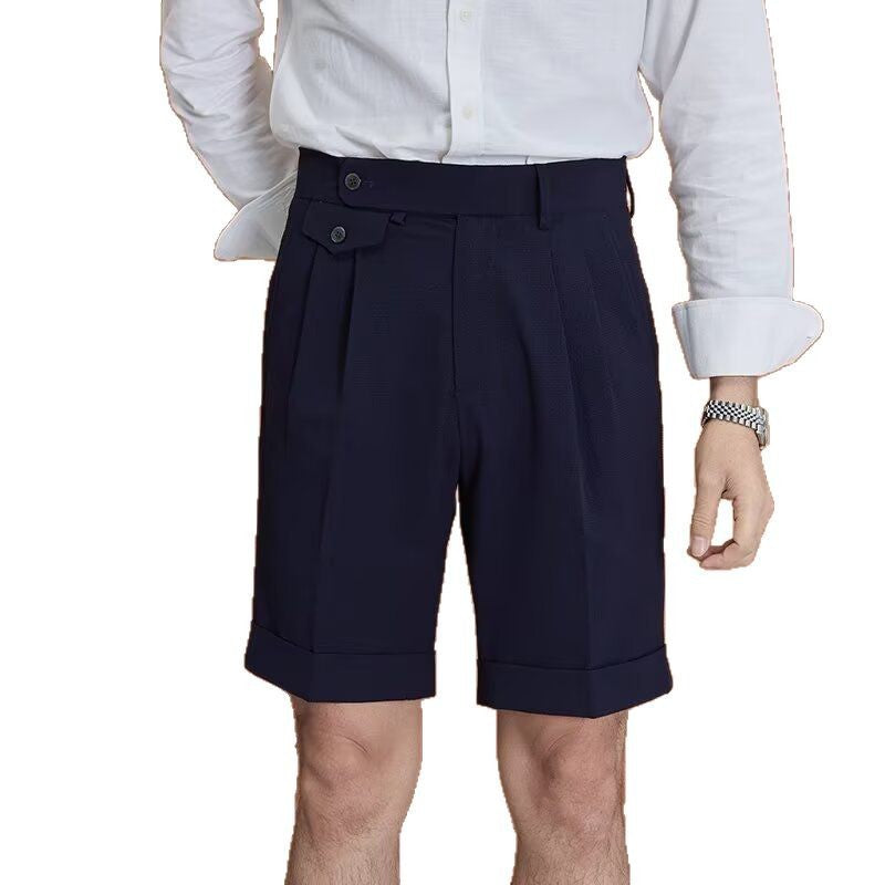 Stylish Women’s Fifth Suit Loose Shorts