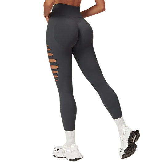 EuroChic Peach Hip Leggings