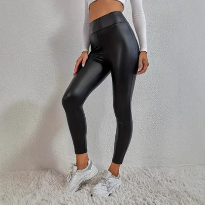 VelviSkin Faux Leather Leggings