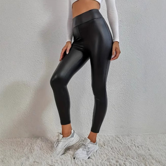 VelviSkin Faux Leather Leggings