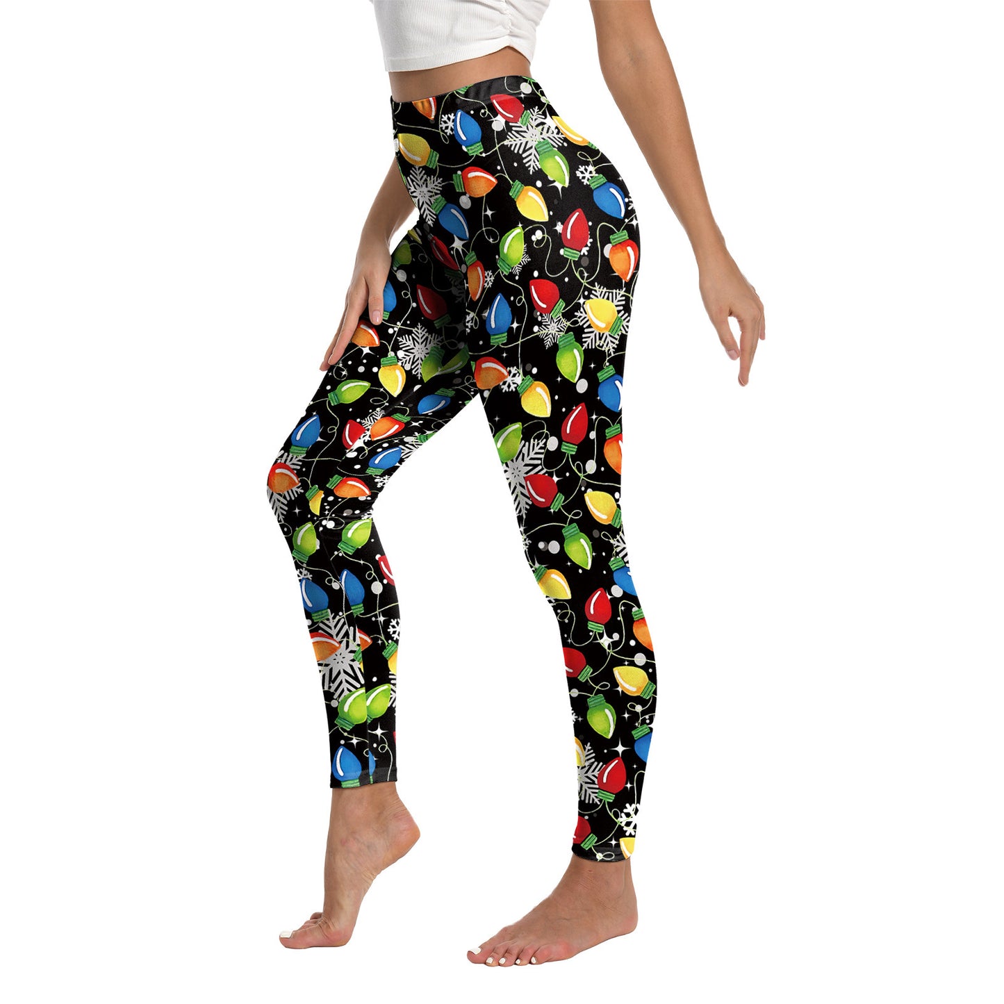 Holly Jolly Women’s Active Christmas Leggings